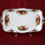 'OLD COUNTRY ROSES' ΔΙΣΚΟΣ SANDWICH ΠΟΡΣΕΛΑΝΗ ROYAL ALBERT